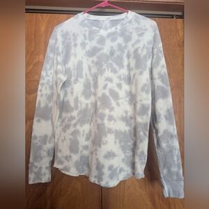 Waffle Knit Long Sleeve Tee